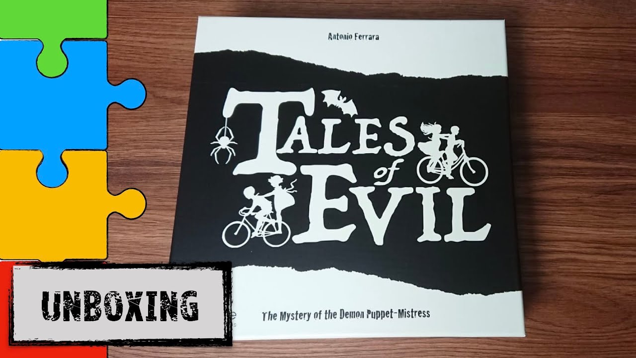 #Unboxing - Tales of Evil (Escape Studios) | Kickstarter Exclusive