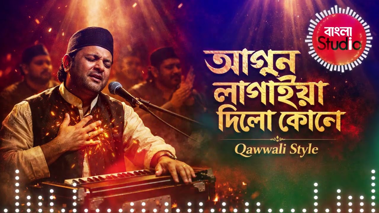 Qawwali Version | আগুন লাগাইয়া দিলো কোনে  | Agun lagaiya dilo kone | Bangla Studio