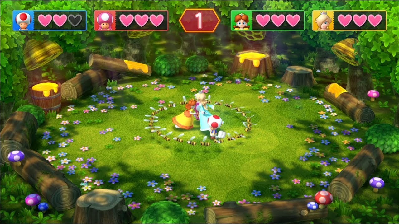 Mario Party 10 Chaos Castle (Master Difficulty) Rosalina, Peach, Toad, Toadette #31