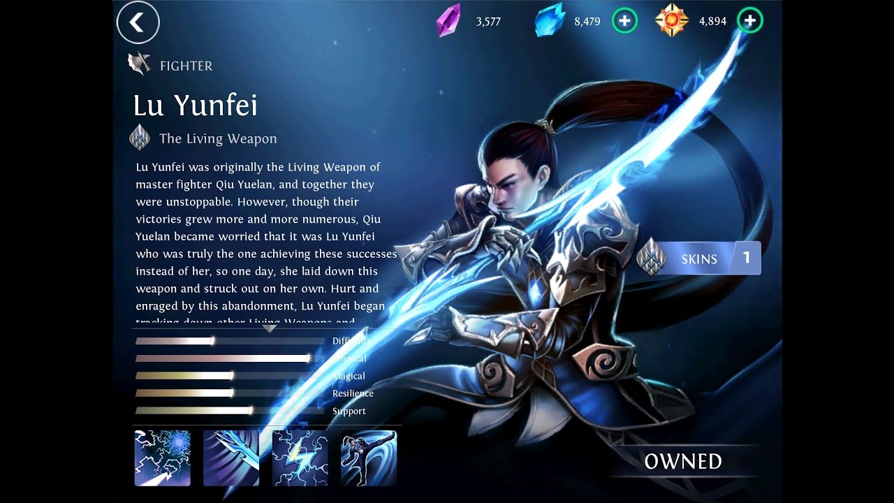 Heroes of order and chaos - Lu Yunfei 5v5 Ranked