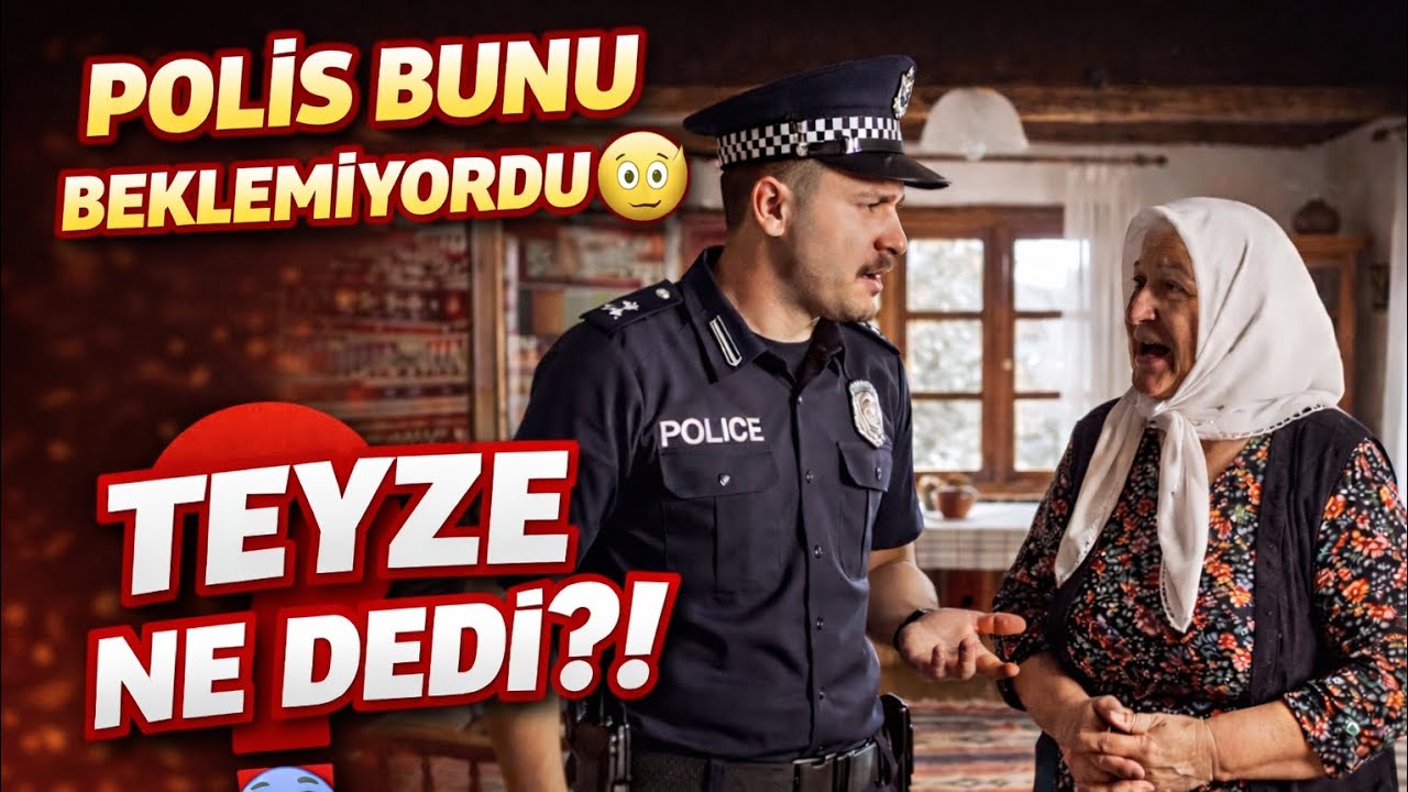 Bir Teyze, Bir Polis… Sonu Hiç Böyle Bitmemeliydi 😅