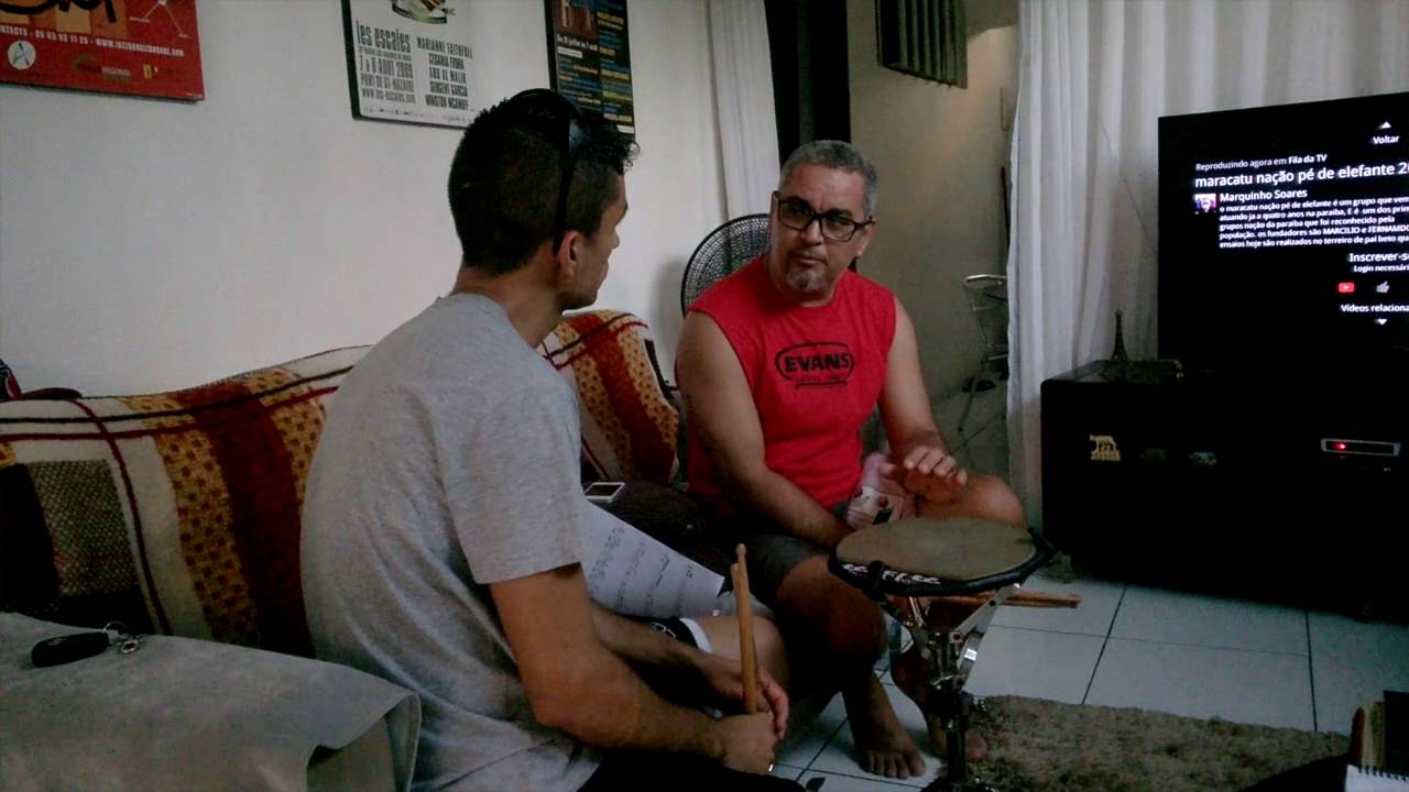 Rayne Moraes e Augusto Silva - Baterista da SpoK Frevo (Dicas)