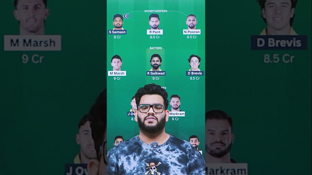 CSK vs LSG Dream11 Prediction #cric11forecast #dream11prediction #dream11 #cskvslsg #ipl2026
