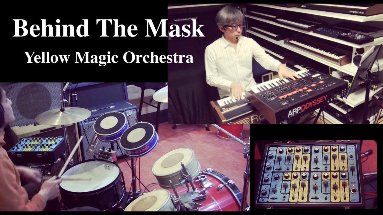 Behind The Mask  YELLOW MAGIC ORCHESTRA Cover  feat.ULT-SOUND DS-4 & BIAS BS-2 & Vintage Synthesizer