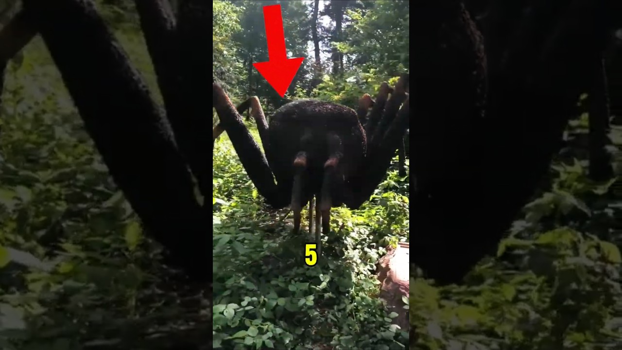 The 5 Largest Spiders That Actually Exist🤭