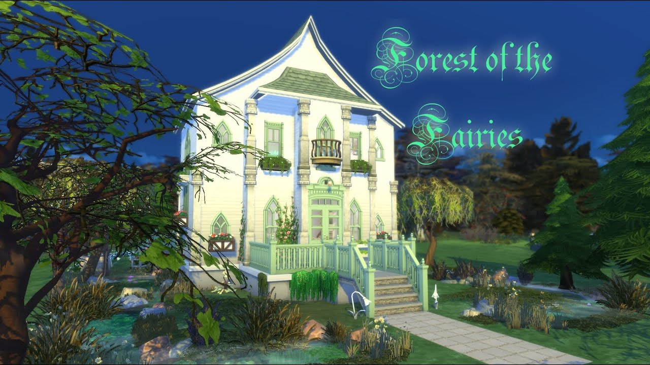 Forest of the Fairies - The Sims 4 Build - Cozy Magical Home