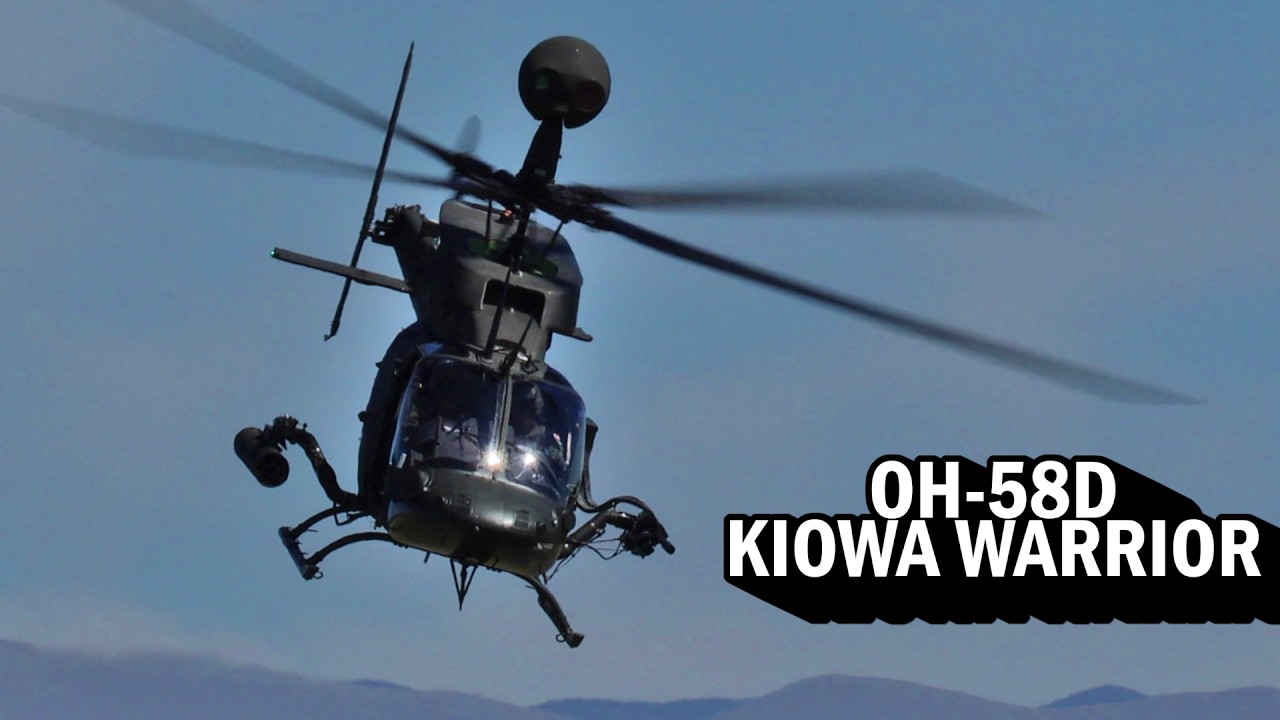 BELL OH-58D KIOWA WARRIOR - Full Aerobatics Display