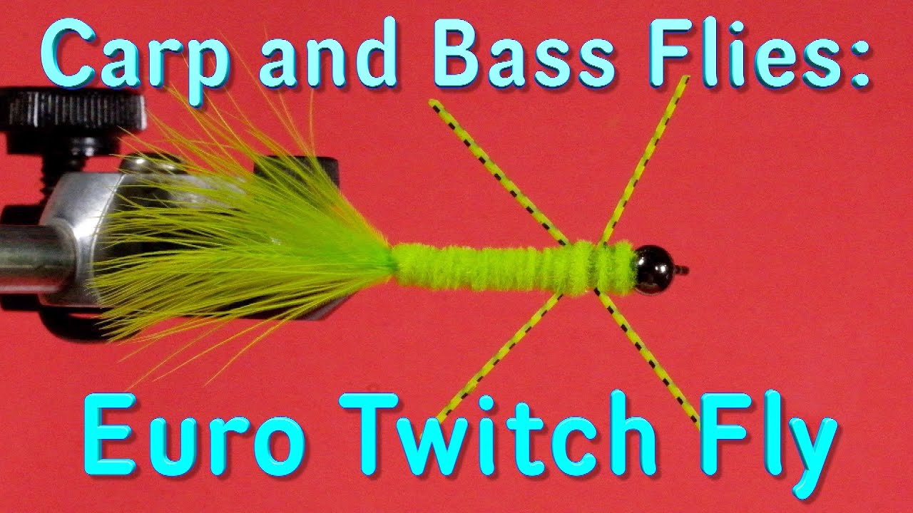 Carp and Bass Flies: The Euro Nymph Twitch Fly for Smallmouth Bass