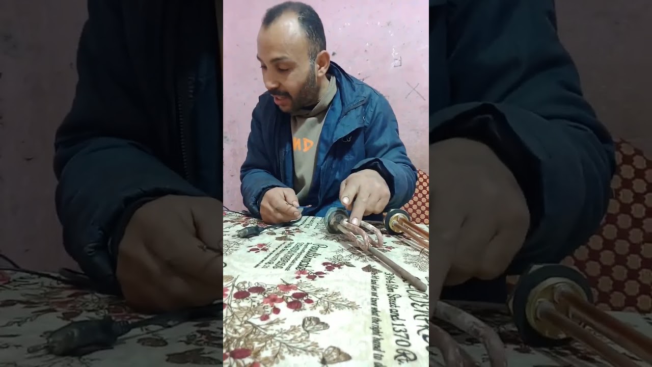 قياس الهتر السخان المنزلي بلمبه السريا والافوميتر 