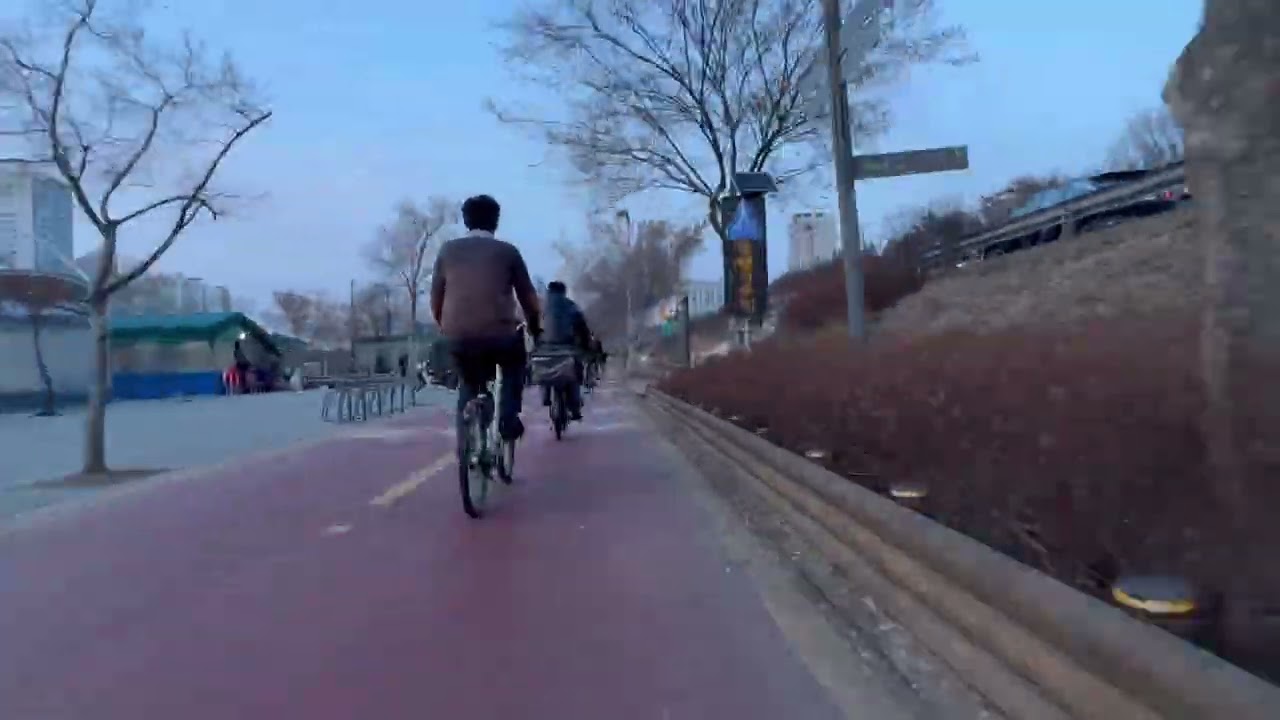 2026.03.04(Wed) 흑석-도봉산 따릉이 퇴근 라이딩 - Riding Back Home After Work(DDaReungYee Bicycle)
