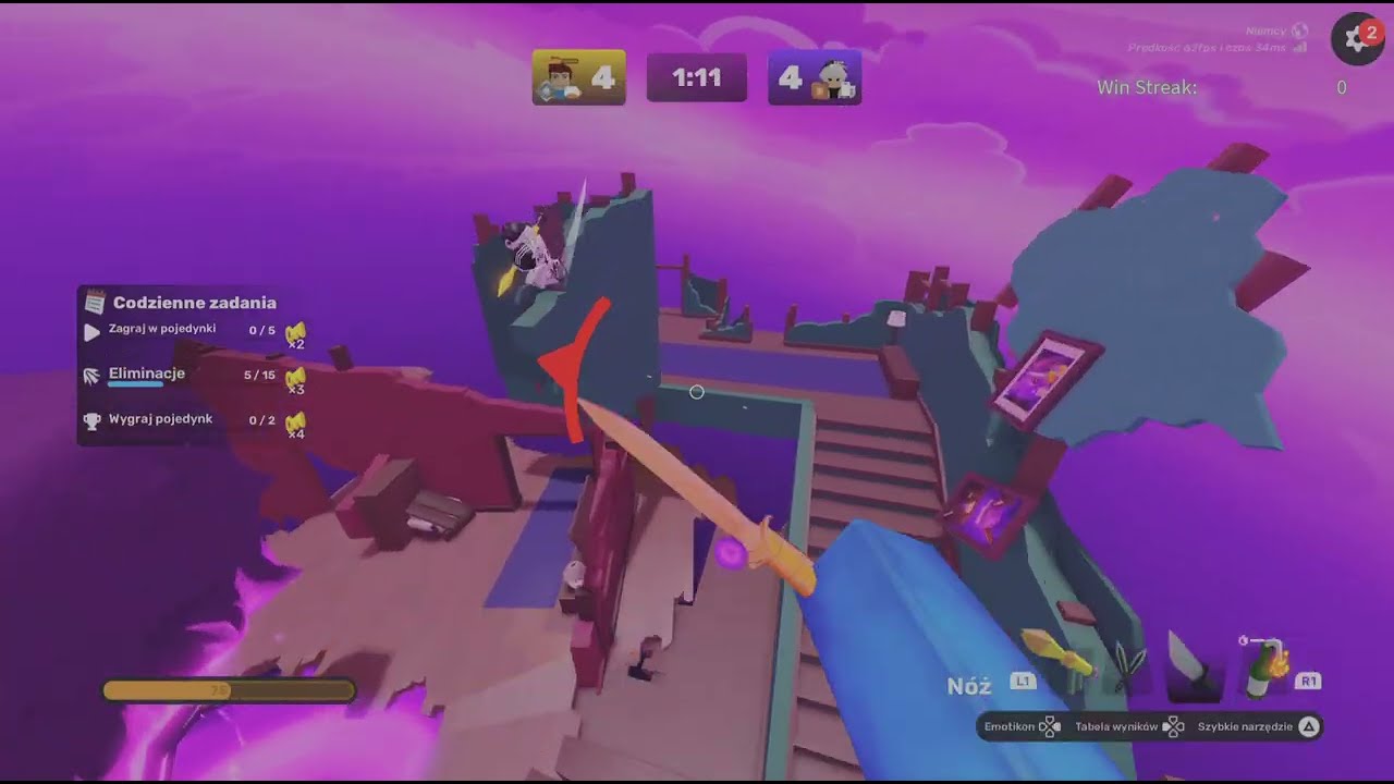 Będe grał zwykłymi brońmi jak zdobędę 50 subów w Roblox Rivals