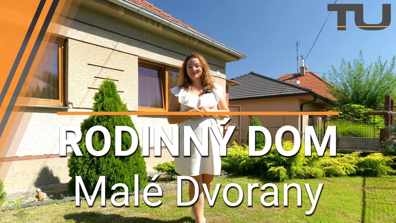 RODINN&Yacute; DOM NA PREDAJ - Mal&eacute; Dvorany
