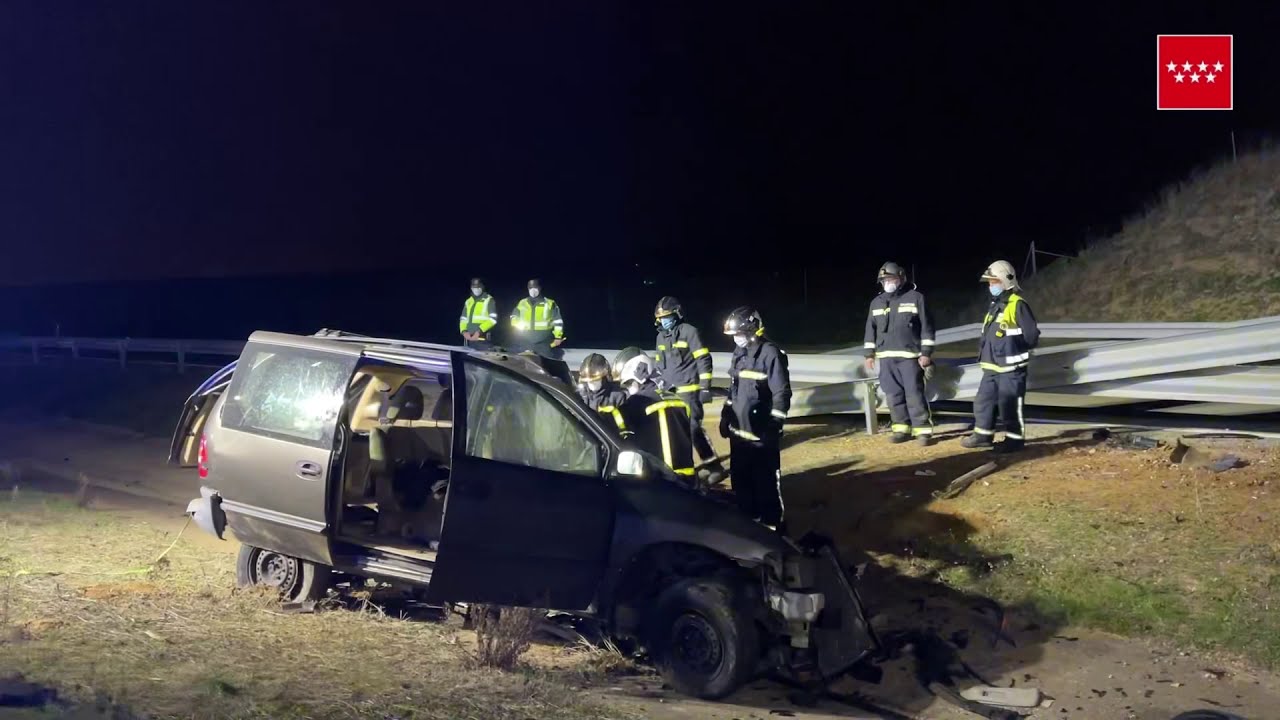 Accidente de tráfico R-2 Alcalá de Henares