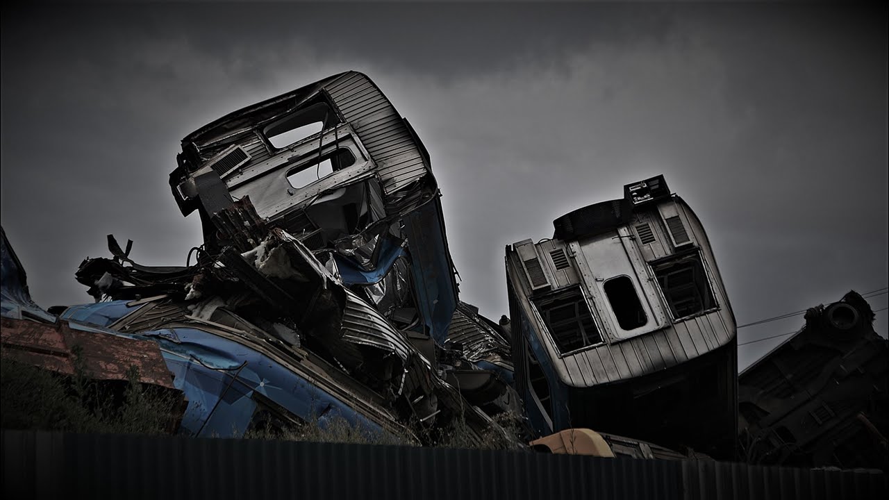 Scrapped Comeng Carriages at Laverton North