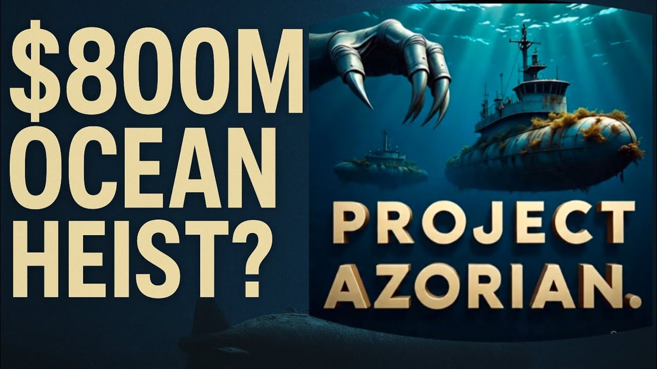 The CIA&rsquo;s $800M Secret Ocean Heist (Project Azorian Explained) #CIASecrets #ColdWar #ProjectAzorian