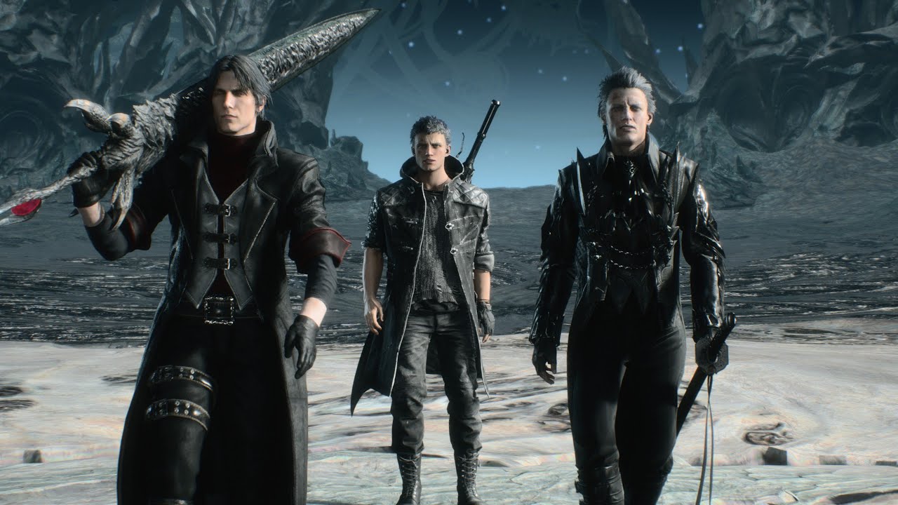 Devil May Cry 5 black theme