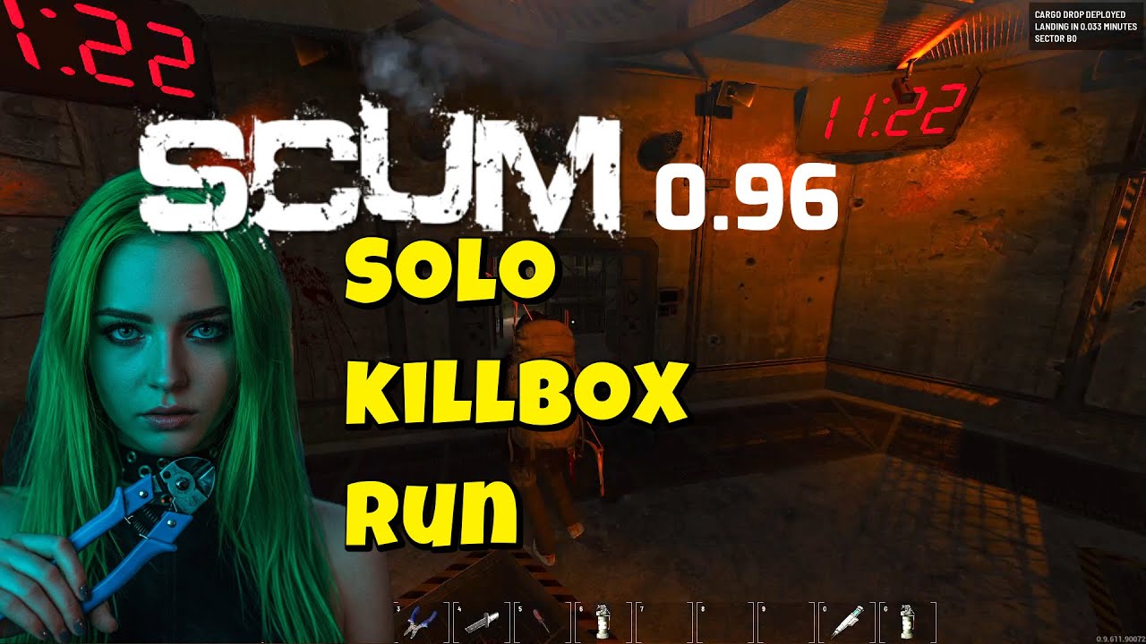 Solo killbox run Scum 0.96 Gameplay #scum