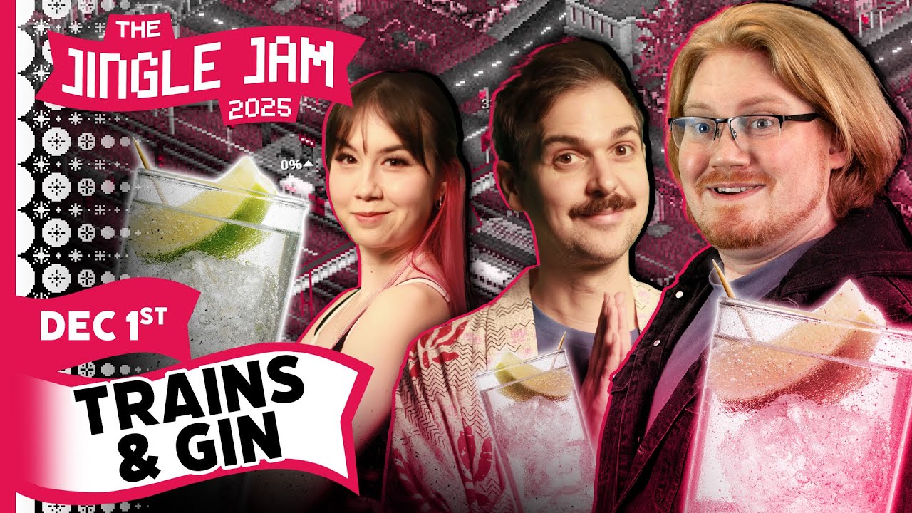 Trains & Gin with Lewis & Friends | Jingle Jam 2025 Day 1