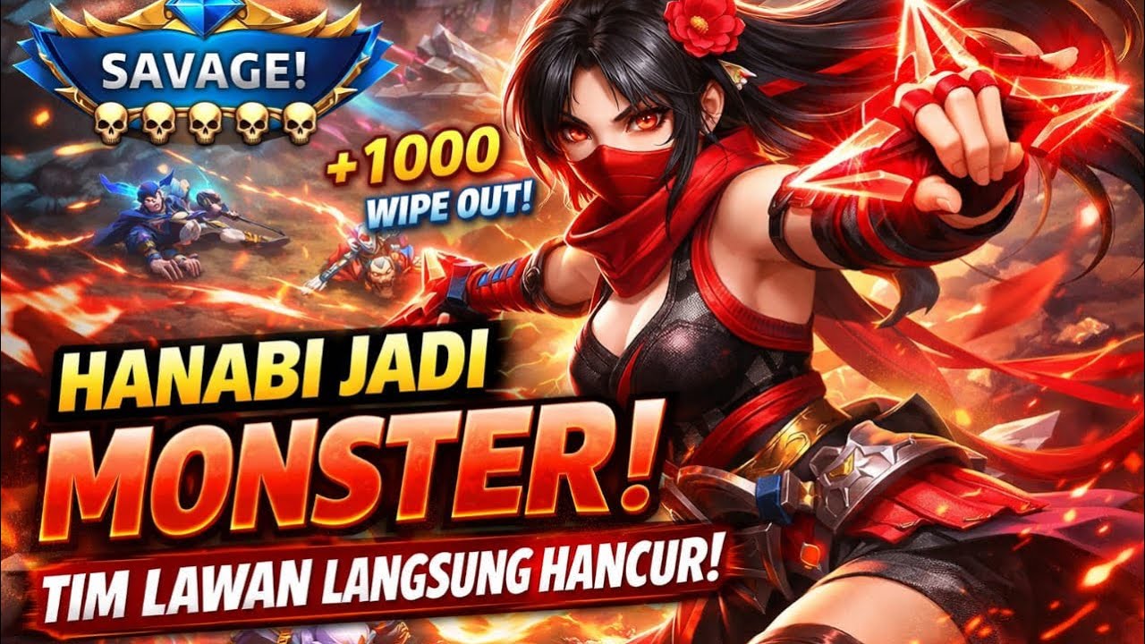Hanabi Jadi Monster! Tim Lawan Langsung Hancur