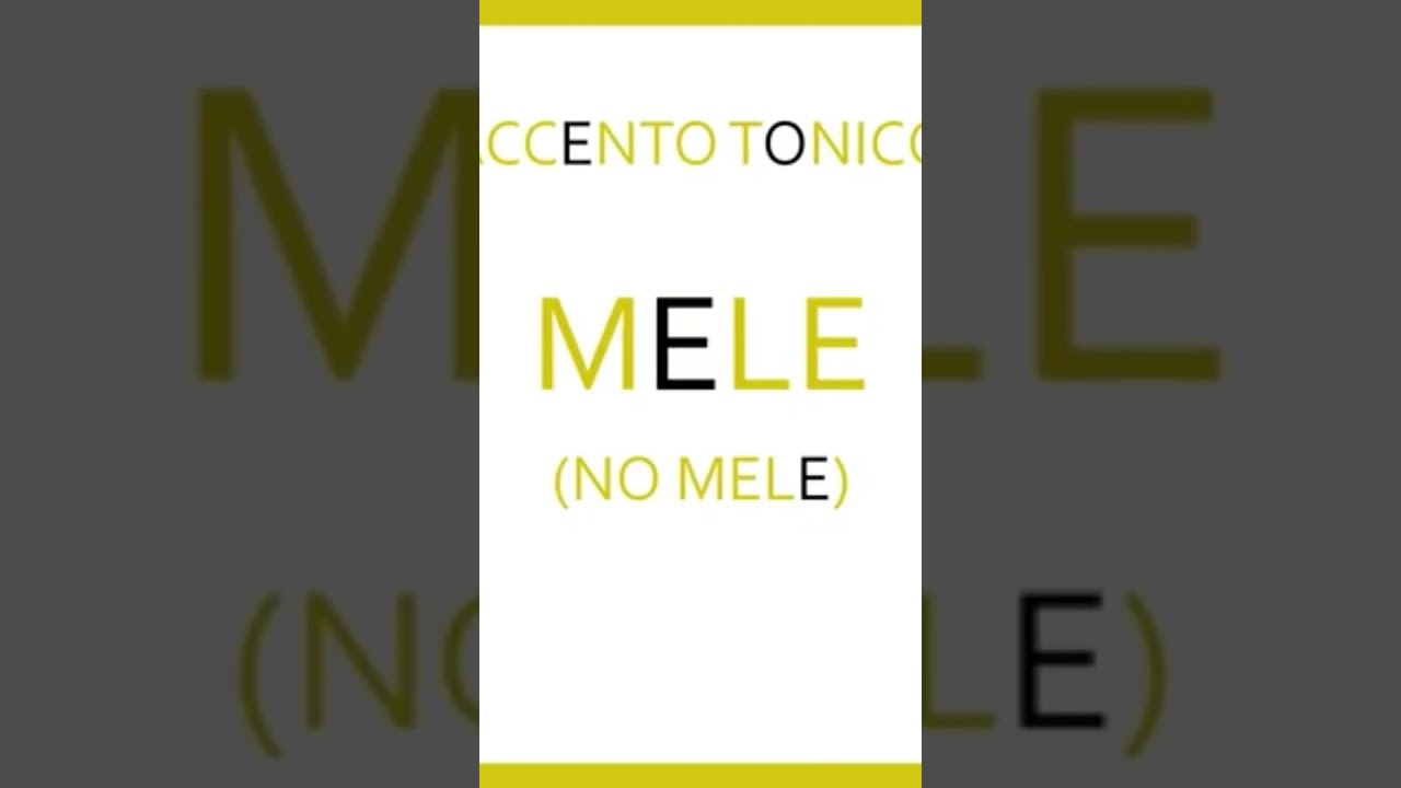 Accento tonico