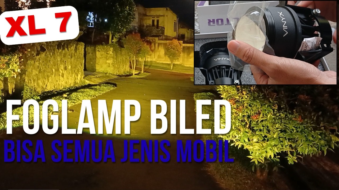 Cara Pasang Lampu Foglamp Biled Merek Vinyx Q4, Suzuki XL7 dan Mobil Lainnya