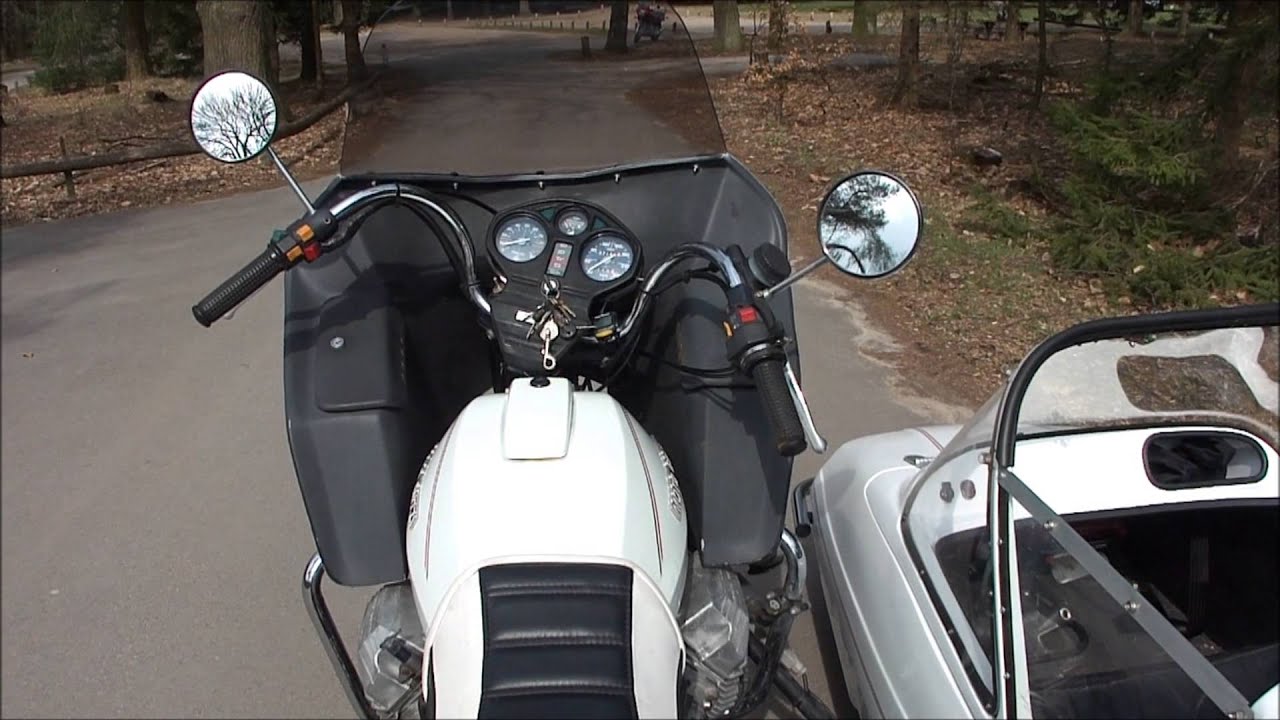 Moto Guzzi California II with Sidecar.