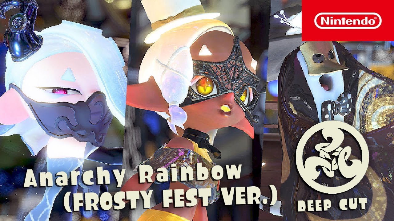 Splatoon 3 - Deep Cut: Anarchy Rainbow (Frosty Fest Ver.)