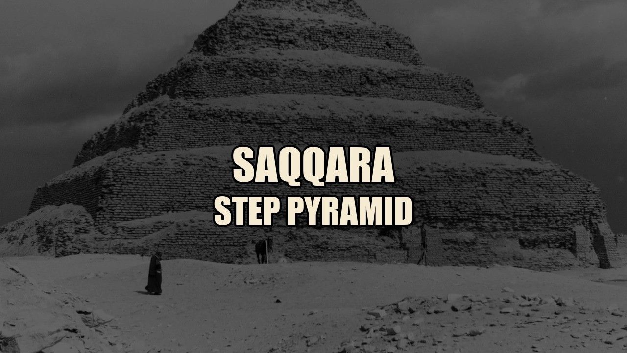 Saqqara at Night | Step Pyramid Horror Ambient | 3 Hours | Liminal Archives