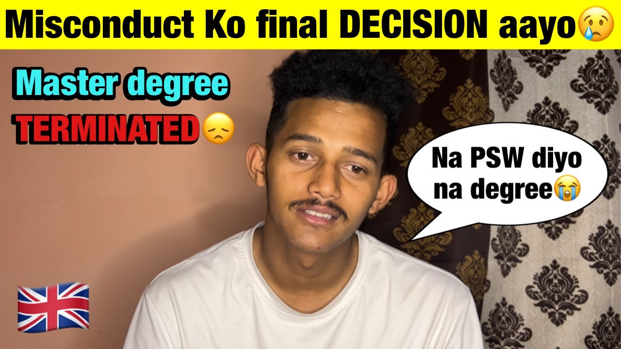 UK🇬🇧 gayera Fokat ma 30Lakh CHADAYERA farkiye🥲||Academic misconduct le dubayo😮‍💨