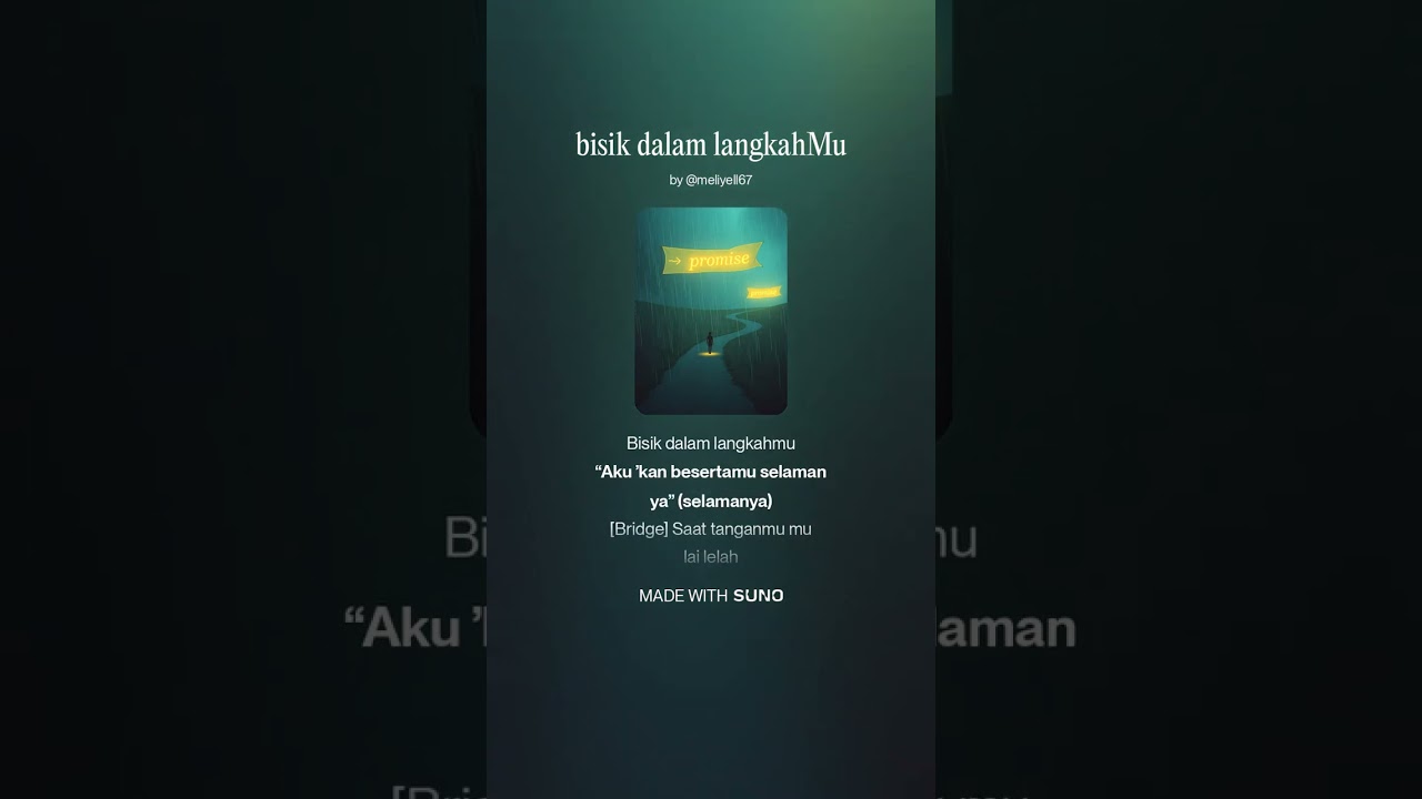 Bisik dalam. langkahMu