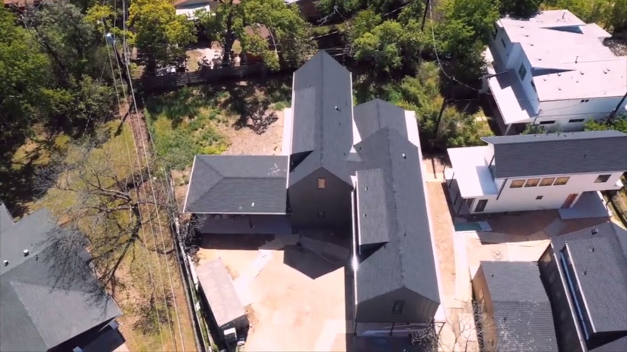 3405 Cambridge Ct Austin, TX 78723 Ariel View