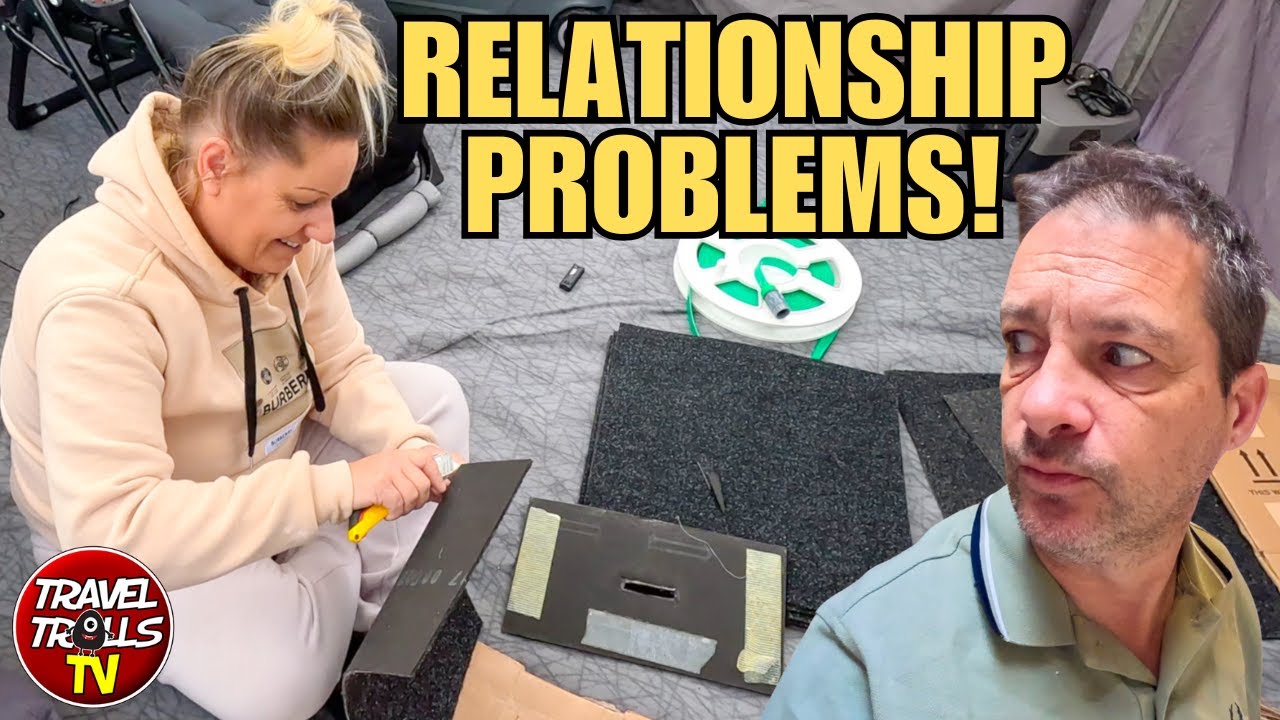 He SCREWED UP!! Laying A Motorhome CARPET Almost SPLITS Us Up!!