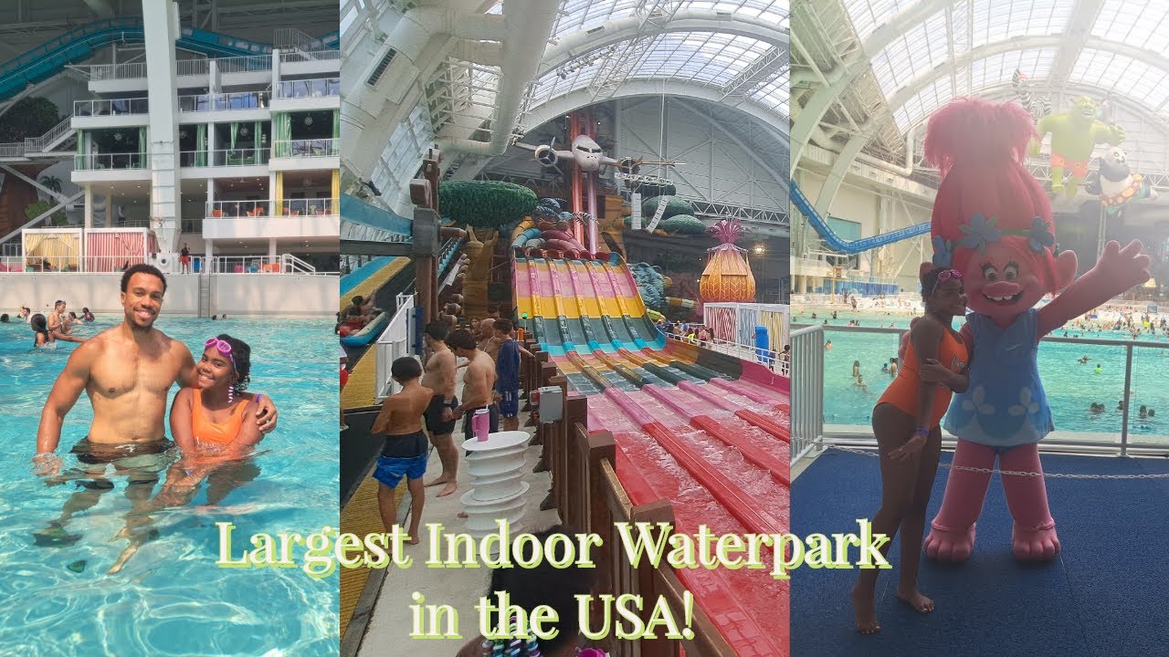 Touring AMERICAN DREAM!!! Dreamworks Waterpark!!