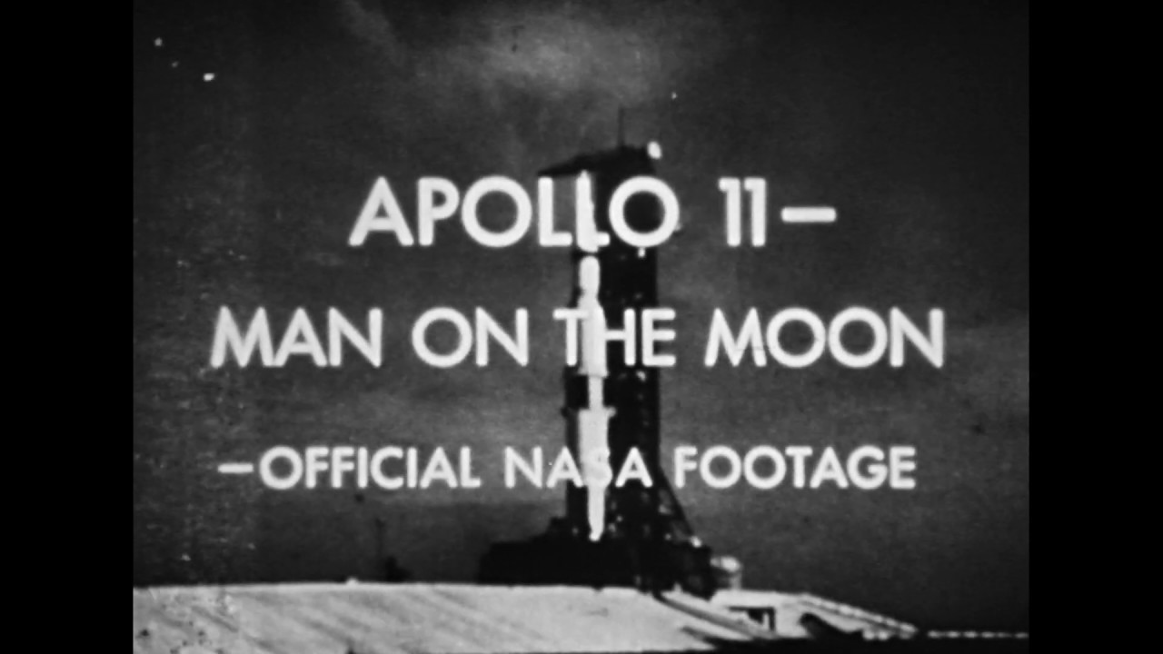 Apollo 11 - Man on the Moon (Super 8 - B&W silent, 200 ft)