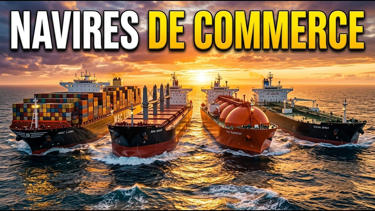 Types de navires: Navires de commerce | Navigation maritime