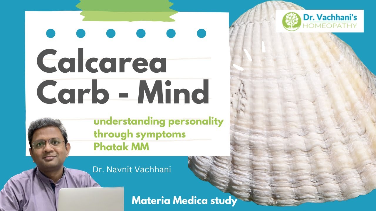 HOMEOPATHIC MATERIA MEDICA: CALCAREA CARB. Learn Mind and Personality of Calcarea. #materiamedica