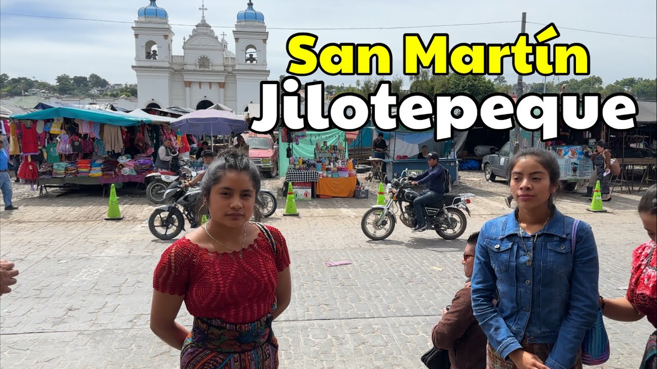 Así Es Un Día LUNES En El Mercado De San Martín Jilotepeque