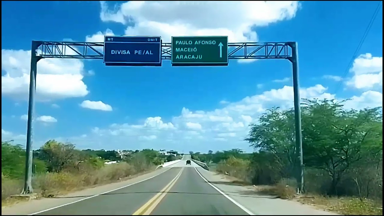 BR,110,Divisa dos Estados;Pernambuco/Alagoas. #estradas #viajar #rodovia #brasil 🇧🇷 #nordeste #amor 