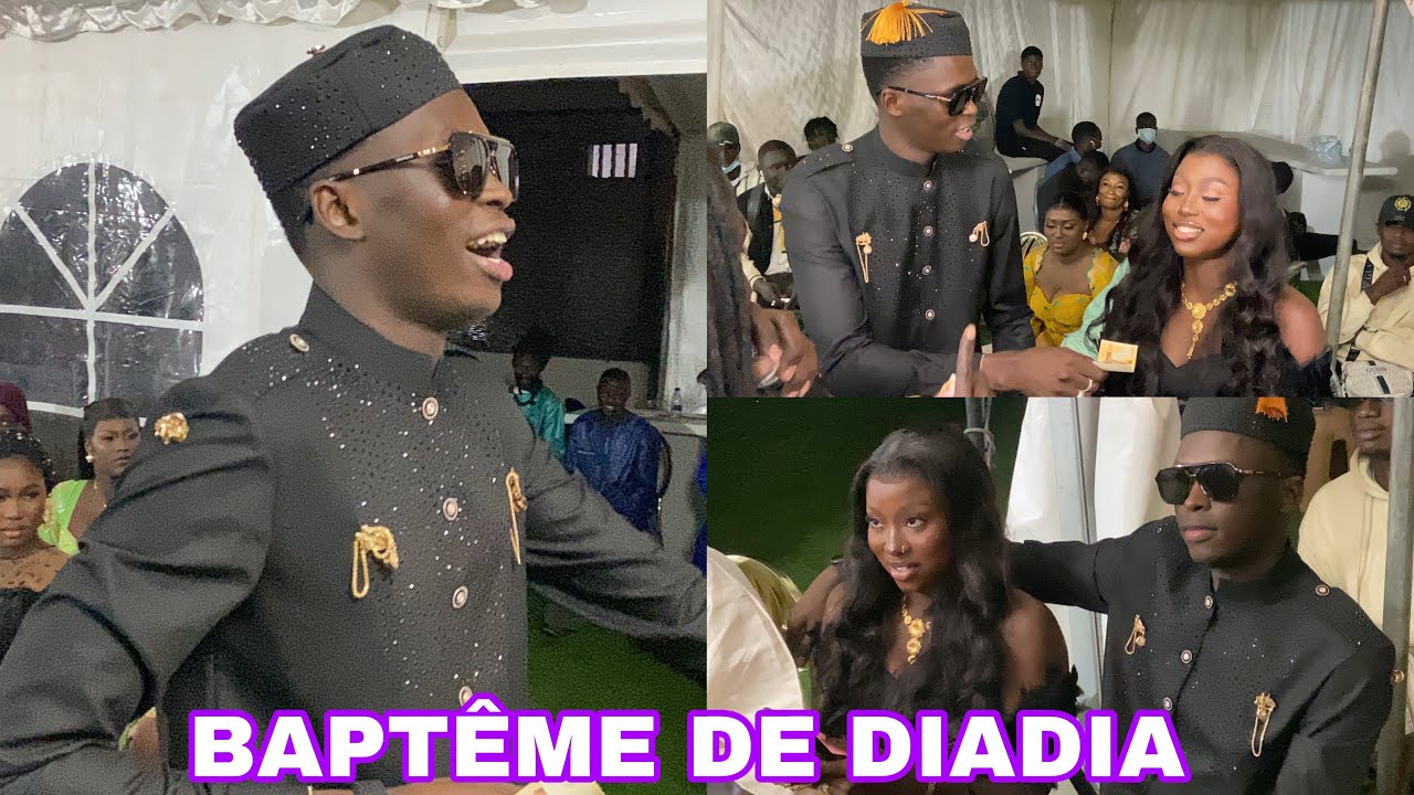 Ndiaye lo Et Maya Débarque en surprise au baptême de Diadia