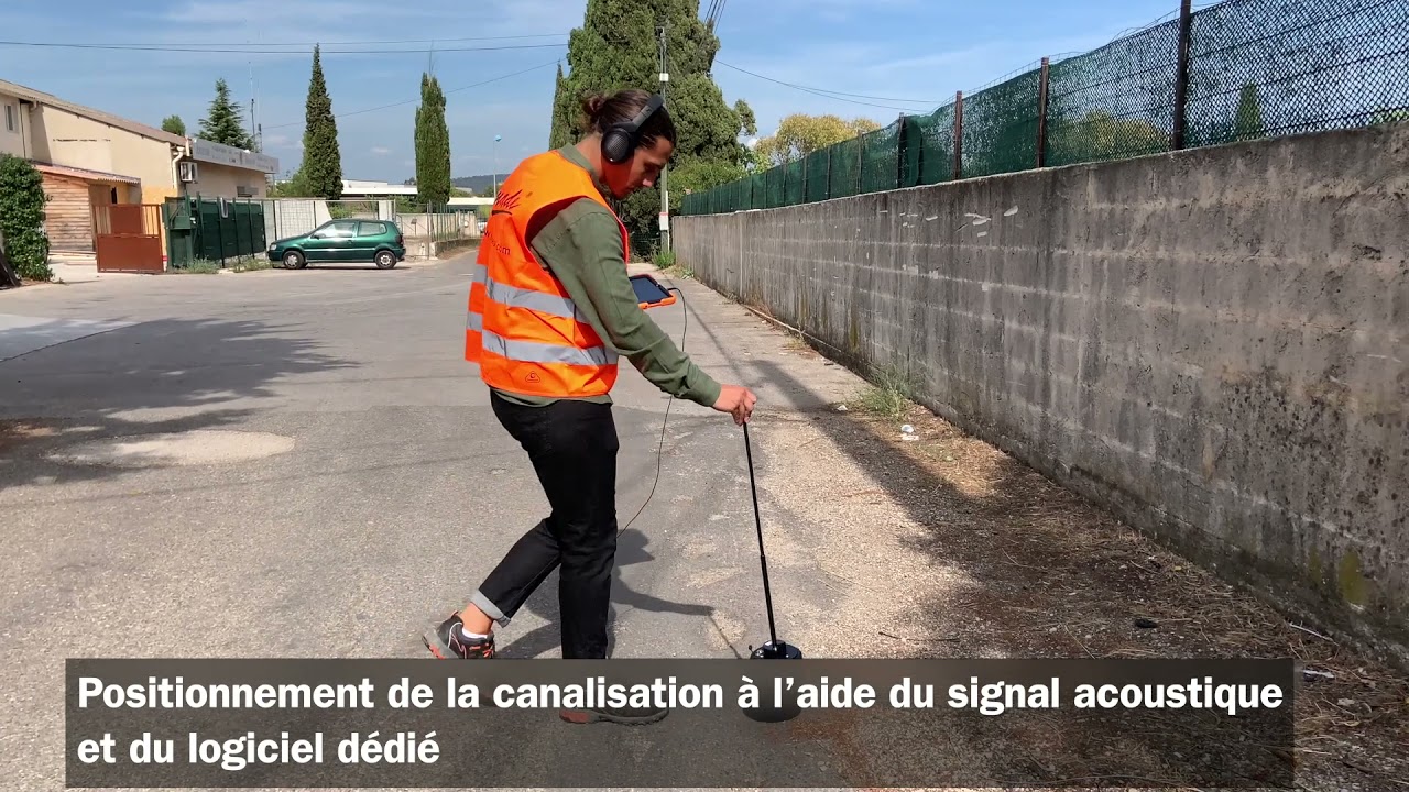 AQUA PL Détecteur réseau d'eau enterré