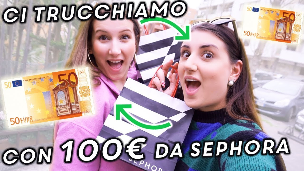 MIA SORELLA MI COMPRA I TRUCCHI E IO LI COMPRO A LEI! 💄 SFIDA 100€ DA SEPHORA