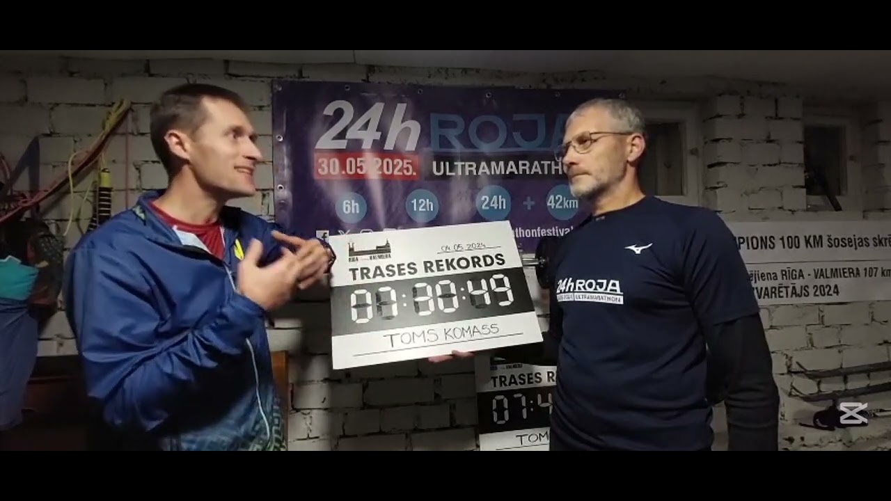 Saruna ar Tomu Komasu par Ultramaratoniem.