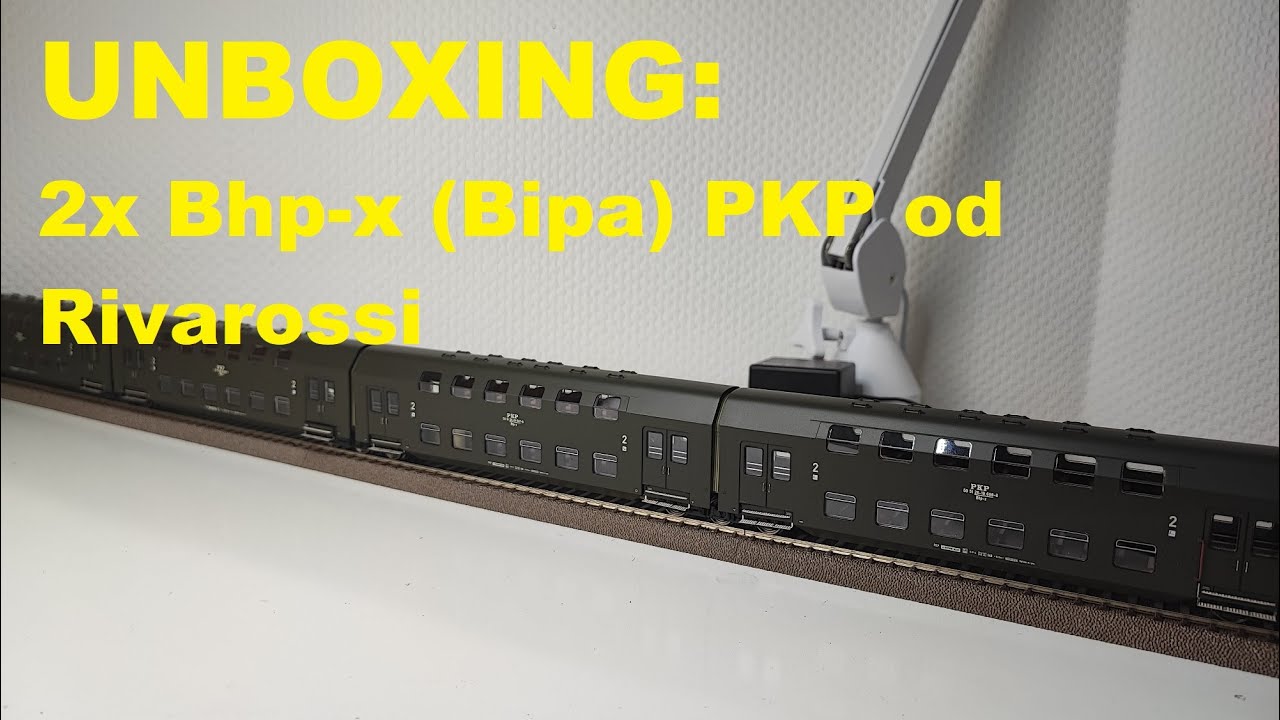 UNBOXING: 2x Bhp x Bipa PKP od Rivarossi