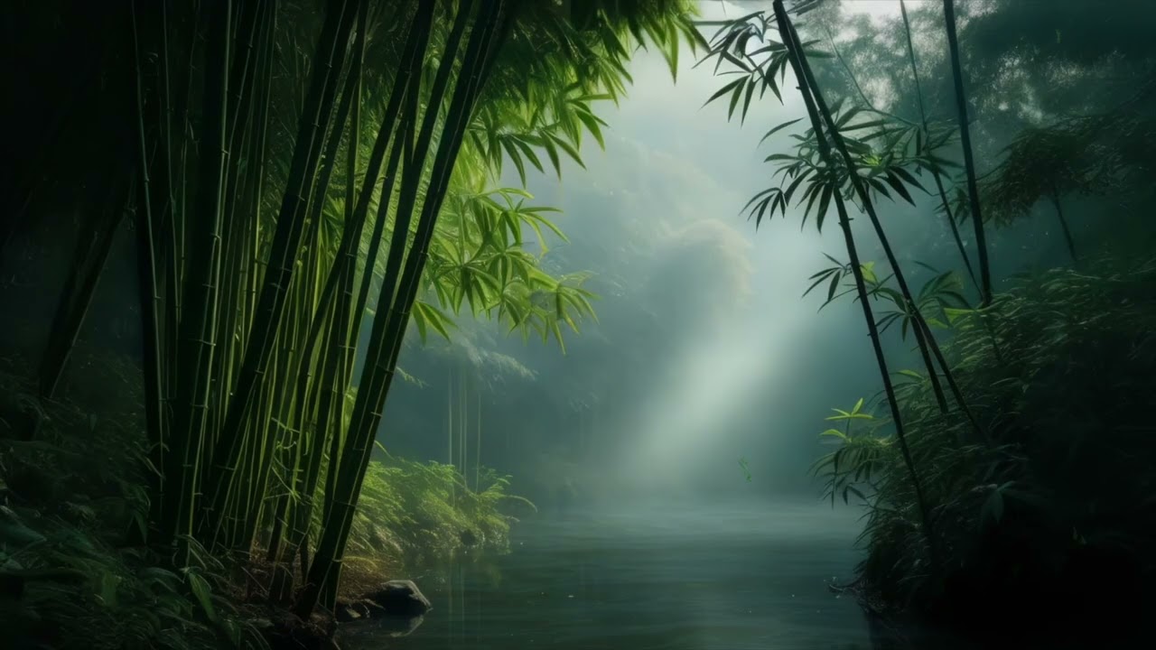 Peaceful Nature Ambience with Healing Frequencies | Deep Relaxation & Stress Relief