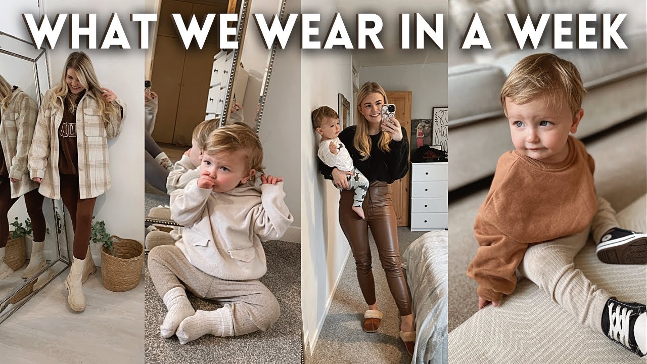 Mum + Toddler What We Wear in a Week (Winter 2021/22) Normal + Practical Outfit Inspo | HomeWithShan
