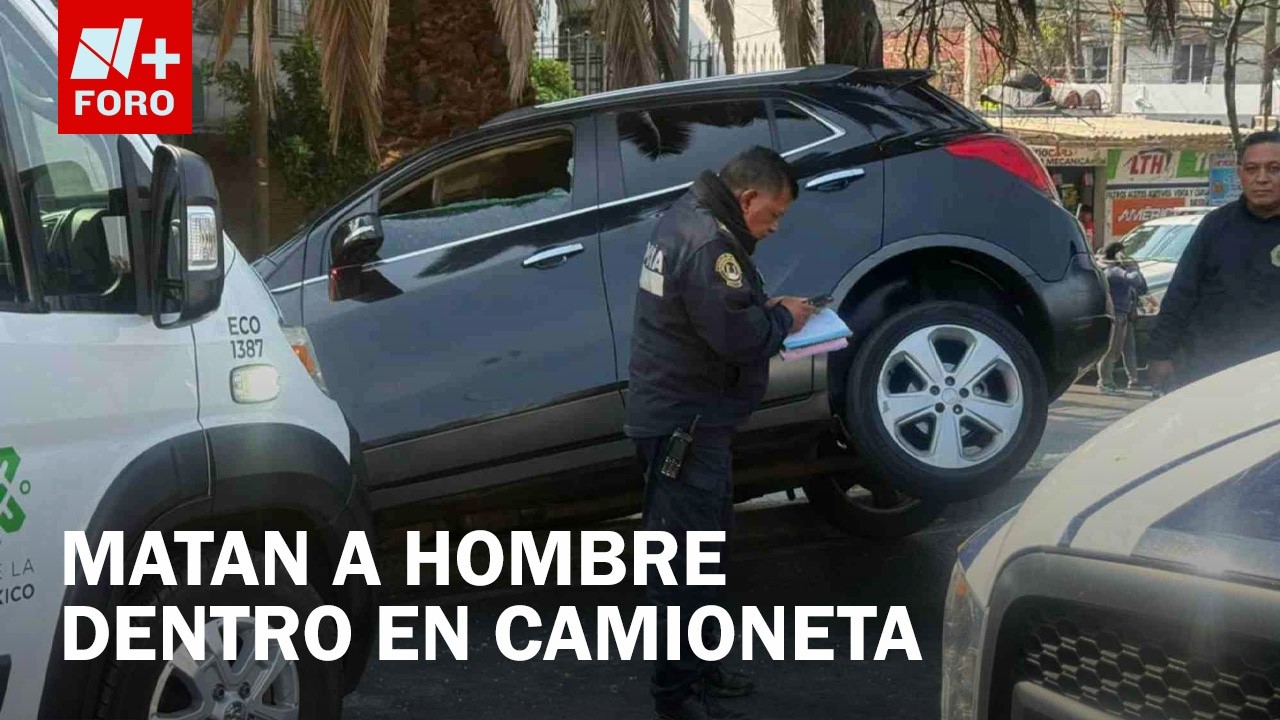 Balacera Hoy en Iztacalco: Balean y Matan a Hombre en su Camioneta tras Intento de Asalto