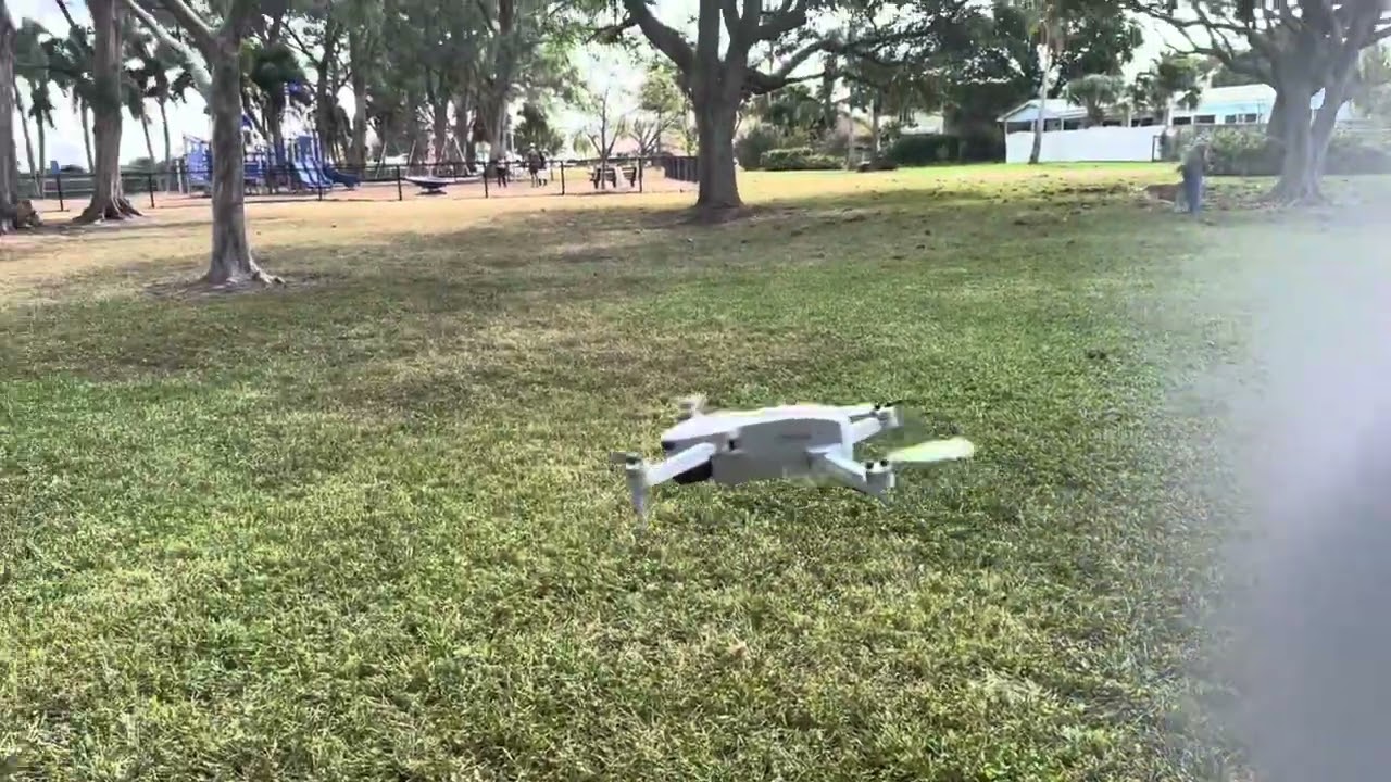 Maiden Flight of the ST Mini X Drone at Lakeside Park