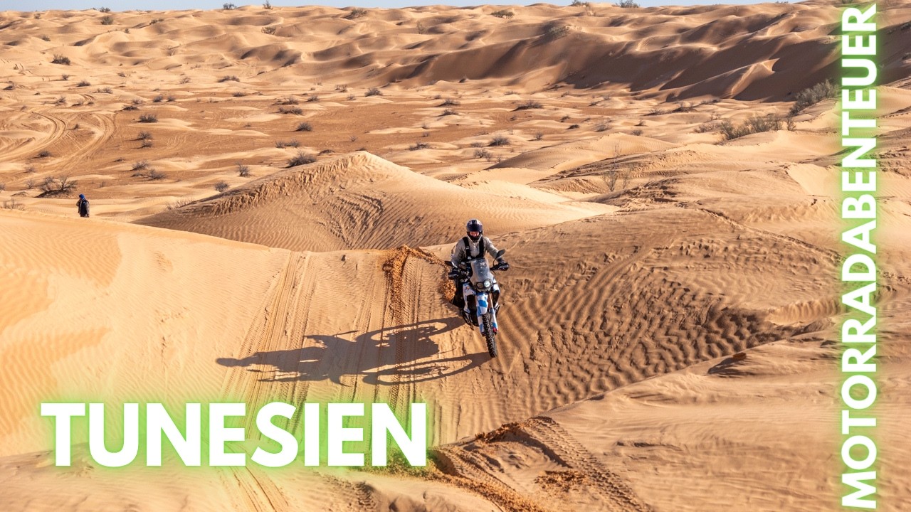 Motorradreise in Tunesien, Dünenfräsen