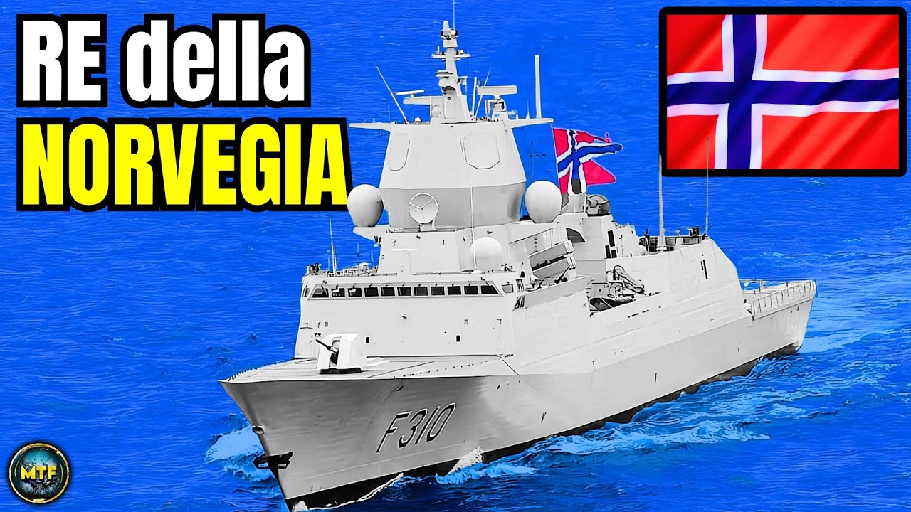 Norvegia - Le 10 navi da guerra più potenti della Royal Norwegian Navy!
