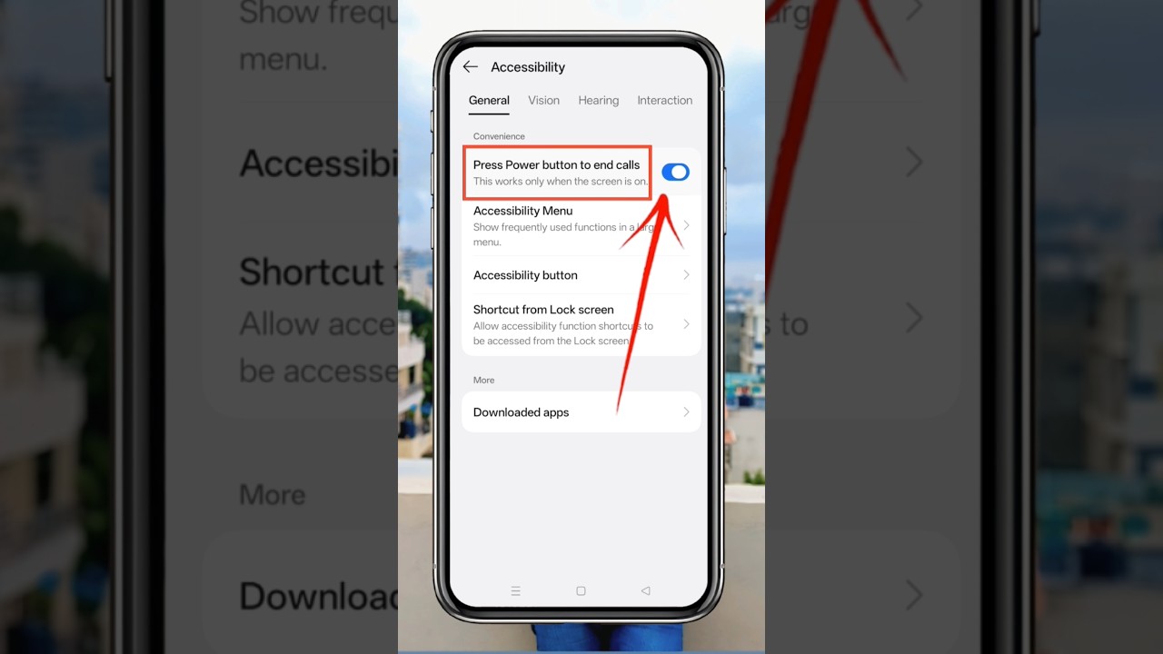 Press power button to end call #youtubeshorts #shorts #mobile